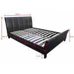 Hotdeal PU Leather King Bed