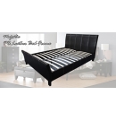 Hotdeal PU Leather King Bed